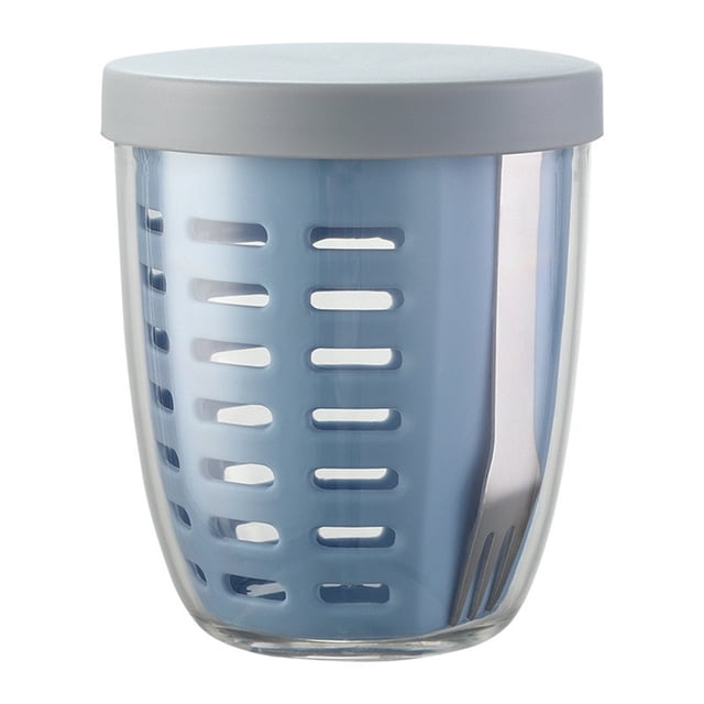Fruit And Veggie Pot With Airtight Lid Removable Colander And Fork Portable Reusable Leakproof Storage Coffee Cups Ceramic Bulk Coffee Mug Set with Cup Coffee Mug Set with Words And Coffee Cups