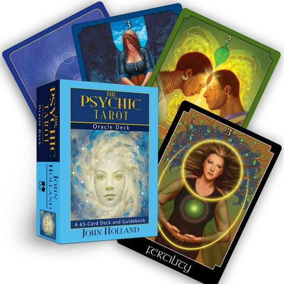 The Psychic Tarot Oracle Deck: A 65-Card Deck and Guidebook, (Hardcover)