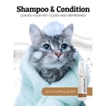 thumbnail image 2 of Nuesta Pets Shampoo Waterless No-Rinse Hypoallergenic Foaming Cleanser for Dogs & Cats, Scented, 8 oz, Pack 3, 2 of 8