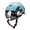 Aqua Blue, variant on Land Helmets ClimbPro Safety Helmet with Visor - EN 12492 Vented for Climbing & Heights – Durable & Lightweight Shell - White/Smoke Visor