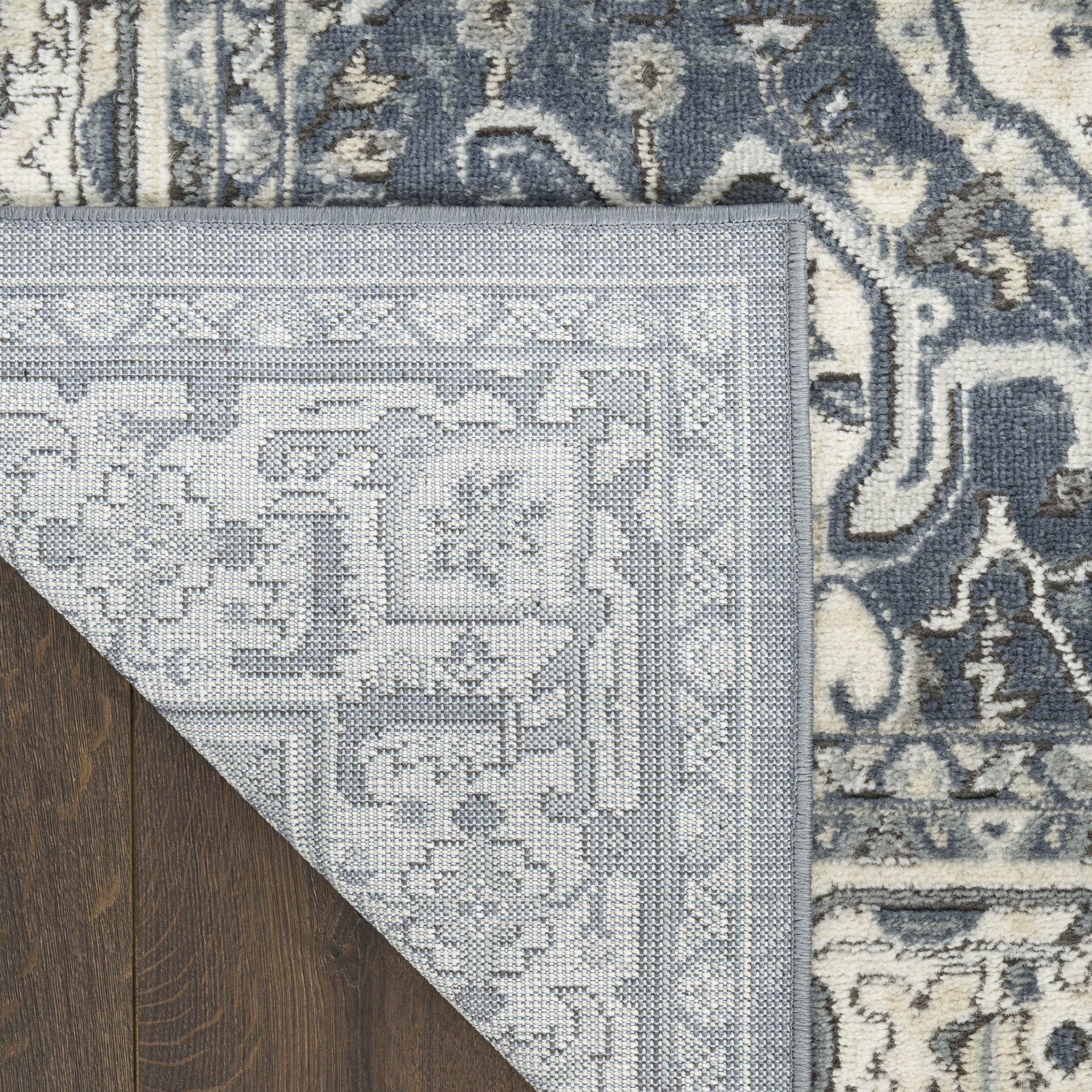 Nourison Concerto 7'10" x 9'10" Navy Ivory Indoor Rug