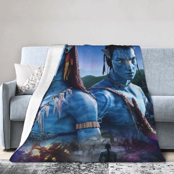 Avatar Blanket Soft Cozy Fleece Plush Throw Blanket All Season Ultra Warm Lightweight Blanket Gifts for Girls Boys Women Men 30"x40"
