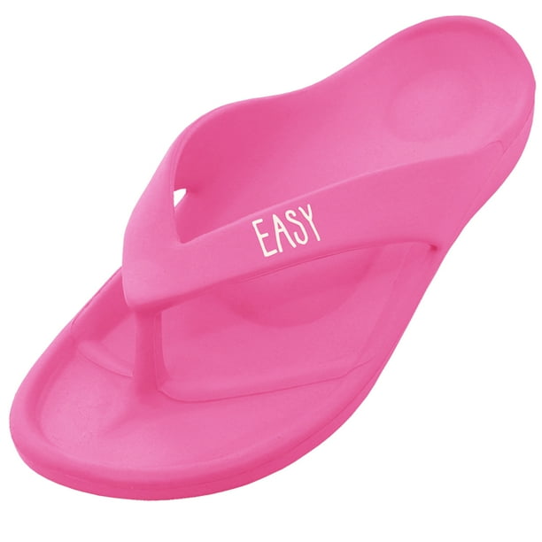 SNJ New Women's Thong Lightweight Eva Beach Bath Indoor Outdoor Flip