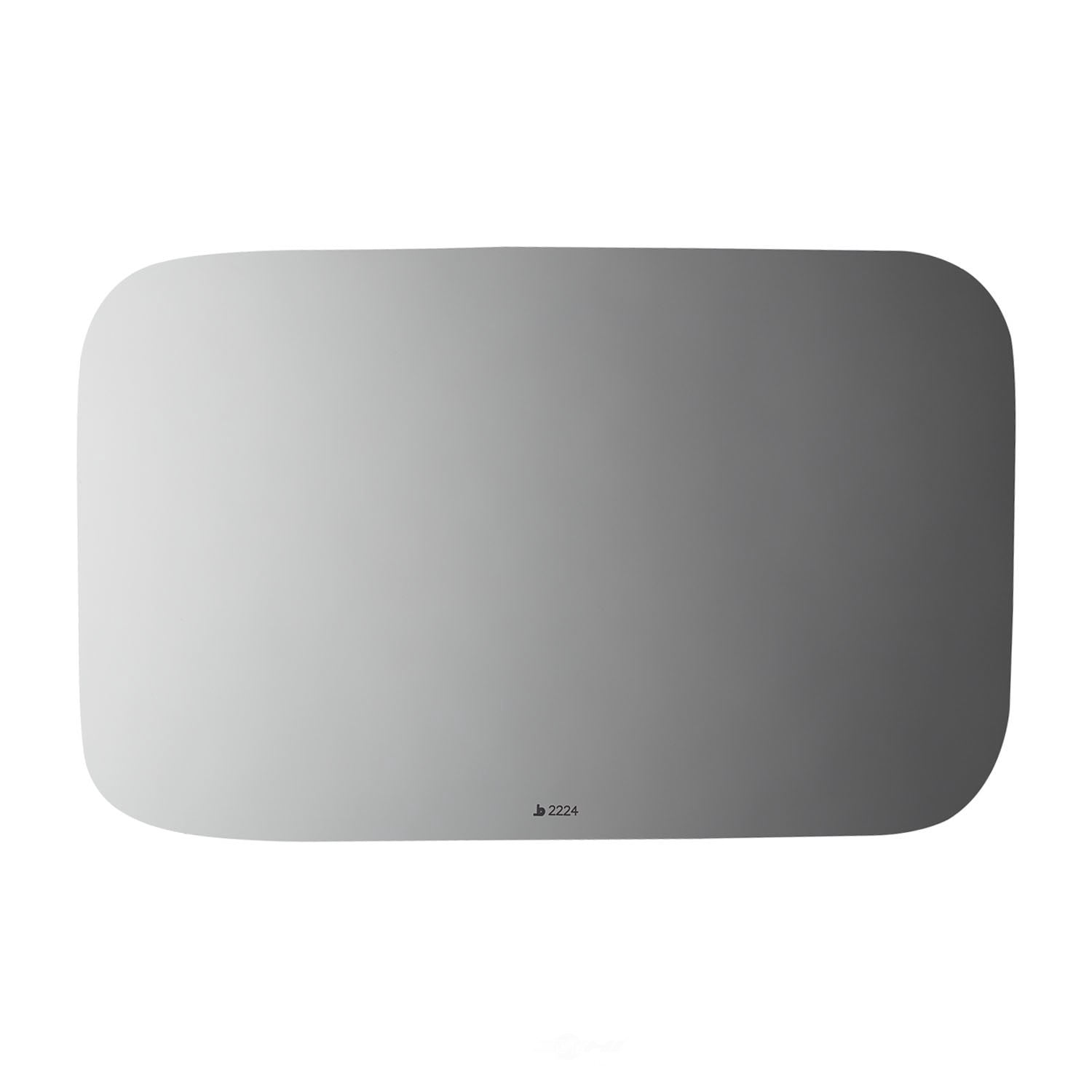 Burco Side View Mirror Replacement Glass - Clear Glass - 2224