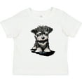 thumbnail image 3 of Inktastic Schnauzer Pup Boys or Girls Toddler T-Shirt, 3 of 5