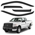 thumbnail image 2 of ECCPP Original Window Visor Windows Rain Guards Dark Smoke, 4-Piece Fits for 2004 2005 2006 2007 2008 2009 2010 2011 2012 2013 2014 for Ford For F150 Supercab Extended Cab, 2 of 4