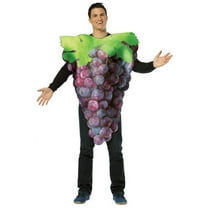 Get Real Bunch Of Purple Grapes Adult Halloween Costume - One Size