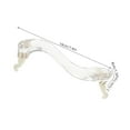 thumbnail image 2 of Raindrops Multi-functional Violin Shoulder Rest Clear Acrylic Ergonomic Chin Rest Replacement Comfortable Shoulder Cushion Pad for Violinist, 2 of 8