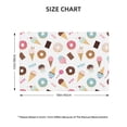 thumbnail image 4 of Placemats Set Of 4 / 6, Cartoon Donut Ice Cream Candy Placemats For Dining Table Indoor/Outdoors Heat Resistant Washable Placemats 18" X 12", 4 of 8