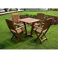thumbnail image 2 of Royal Tahiti Gibraltar 5-Piece Dining Group -Stain, 2 of 2