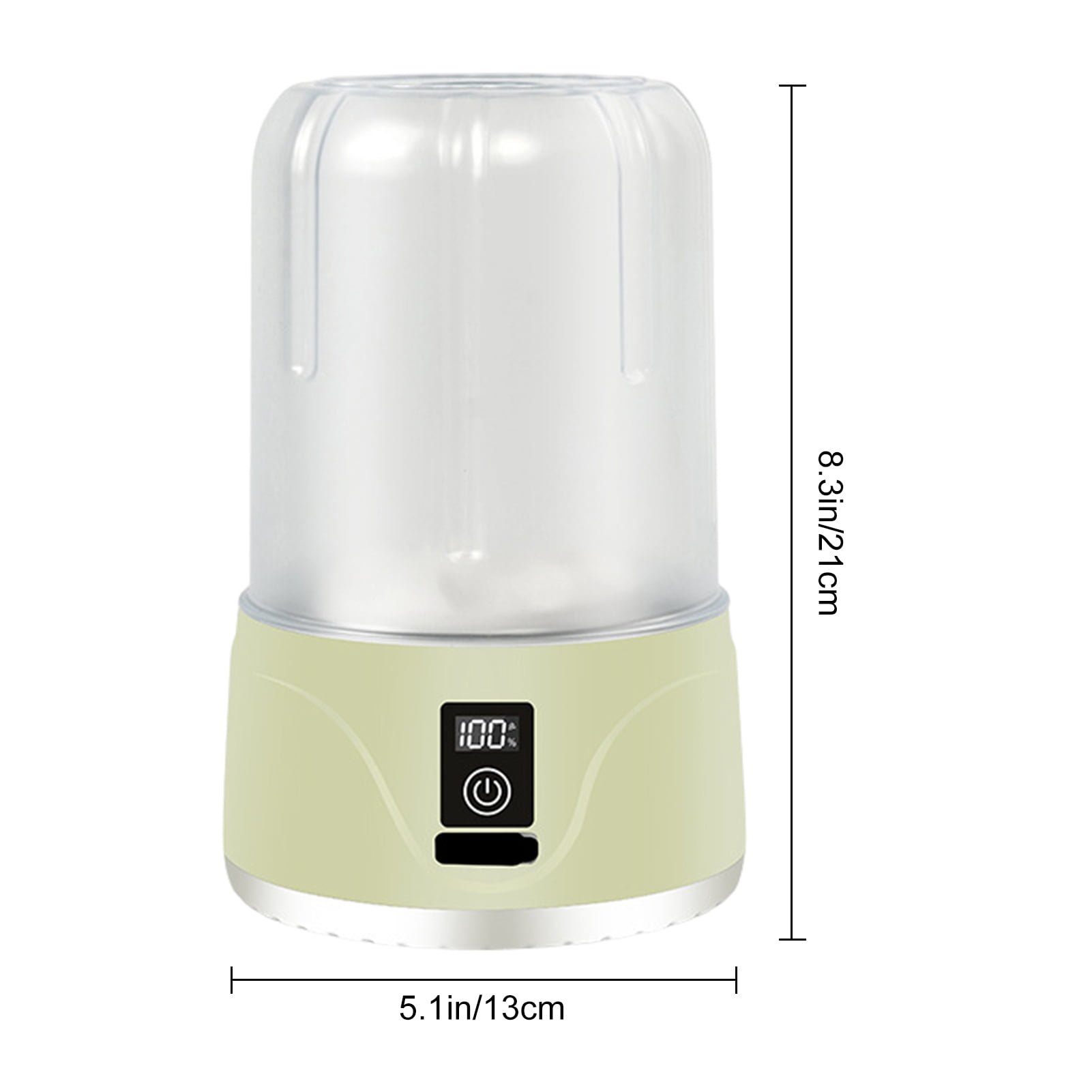 ZenCart Mini Washing Machine 1.1L Capacity Cordless Rechargeable Underwear Baby Clothes Socks Briefs Washer Portable Laundry Washing Device