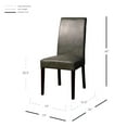 thumbnail image 3 of Hartford Parson Dining Chair With Wenge Brown Legs (Set of 2), Multiple Colors, 3 of 3