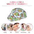 thumbnail image 6 of KLL Frog With Sweet Pattern Shower Cap & Bath Cap for Women,Reversible Oversized Waterproof Shower Caps for all Hair Lengths,Elastic Reusable Bathing Hair Cap, 6 of 6
