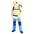 thumbnail image 2 of TISHITA 2Pcs 3D Printed 1/64 Scale Micro Landscape Hiker Climber Miniature Figurines, 2 of 8