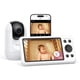 thumbnail image 1 of momcozy Monitor WiFi para Bebés de 5" con Cámara HD, Audio Bidireccional, Zoom 4X, Detección de Movimiento y Llanto, Zona Segura, Visión Nocturna Clara, Grabación de Fotos y Vídeos, 1 of 9