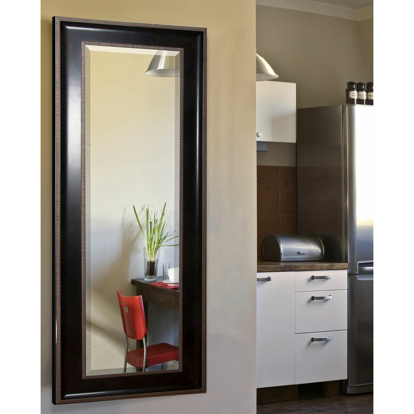 Duval Traditional Beveled Full Length Mirror