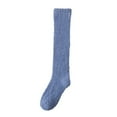 thumbnail image 1 of Winter Stocking Stocking Lady Stocking Striped Candy Coloured Coral Stocking With Thick Warm Floor, 1 of 5