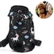 thumbnail image 2 of Pet Sling Backpack, Pet Front Cat Dog Sling Backpack Bolsa de viaje ajustable, Piernas extendidas, Conveniente para perros pequeños Gato Cachorro Viajes Senderismo Camping Ormromra 2034806-5, 2 of 8