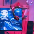 thumbnail image 5 of Hype Wired Pink LED Cat Ear Headphones with 3.5mm Jack Plug, 5 of 16