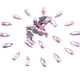 thumbnail image 1 of Bolsa de 100 confeti de mesa para decorar tu fiesta de cumpleaños o baby shower (rosa chupete)., 1 of 5