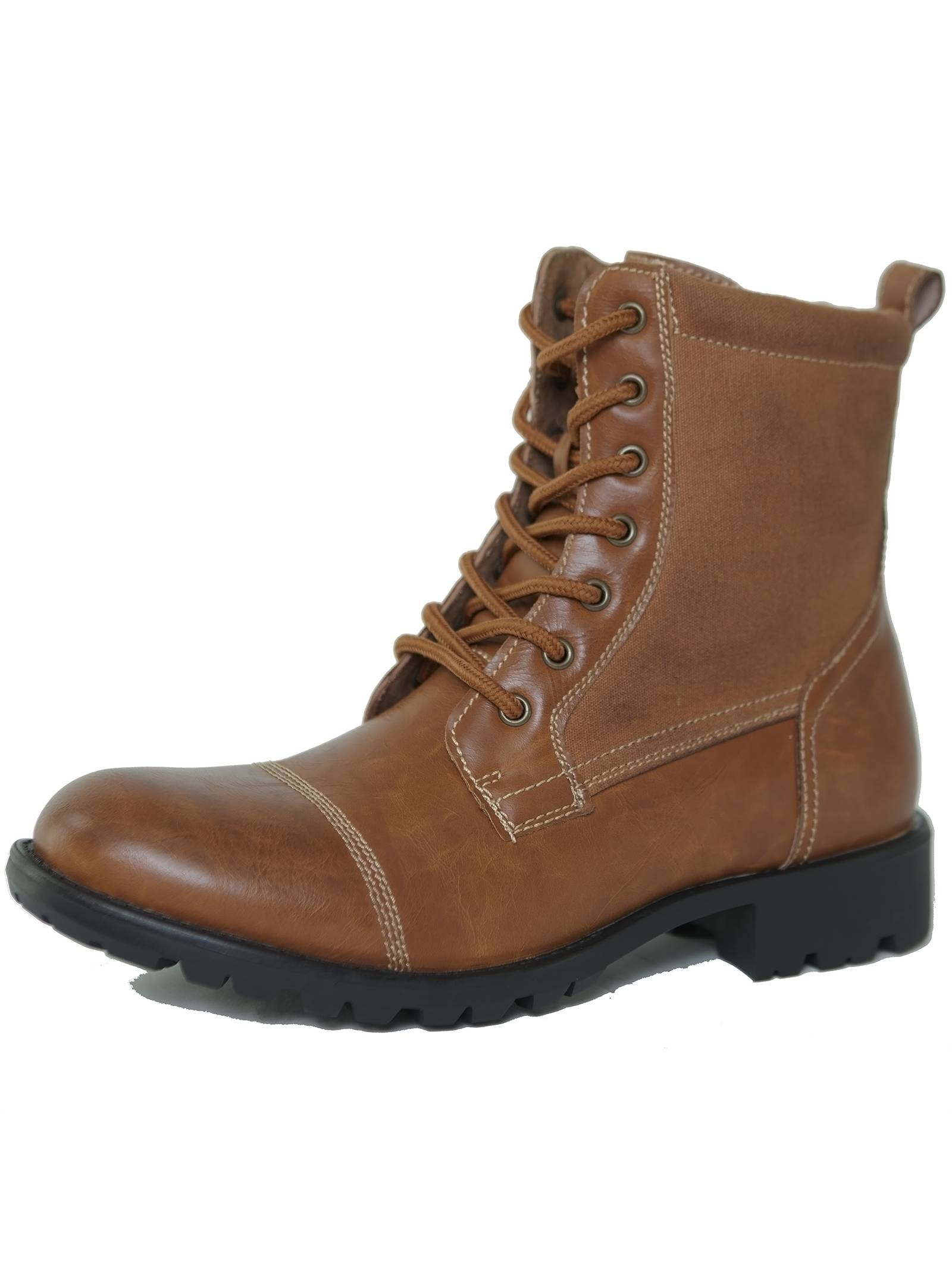 Alpine Swiss Alpine Swiss Mens Combat Boots Lug Sole