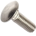 thumbnail image 1 of Boulons de Chariot 5/16-18 x 1-1/4 Pouces, Tête Ronde, Encolure Carrée, Acier Inoxydable 18-8, Filetage Complet, Finition Unie, Pointe Plate, Quantité 25 par Fastenere, 1 of 4