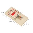thumbnail image 4 of Trampas de madera para ratas, trampa de impacto reutilizable de alto impacto, 2 uds., 4 of 5