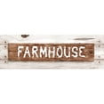 thumbnail image 3 of Halm, Carol 14x7 Black Modern Framed Museum Art Print Titled - Rustic Farmhouse, 3 of 5