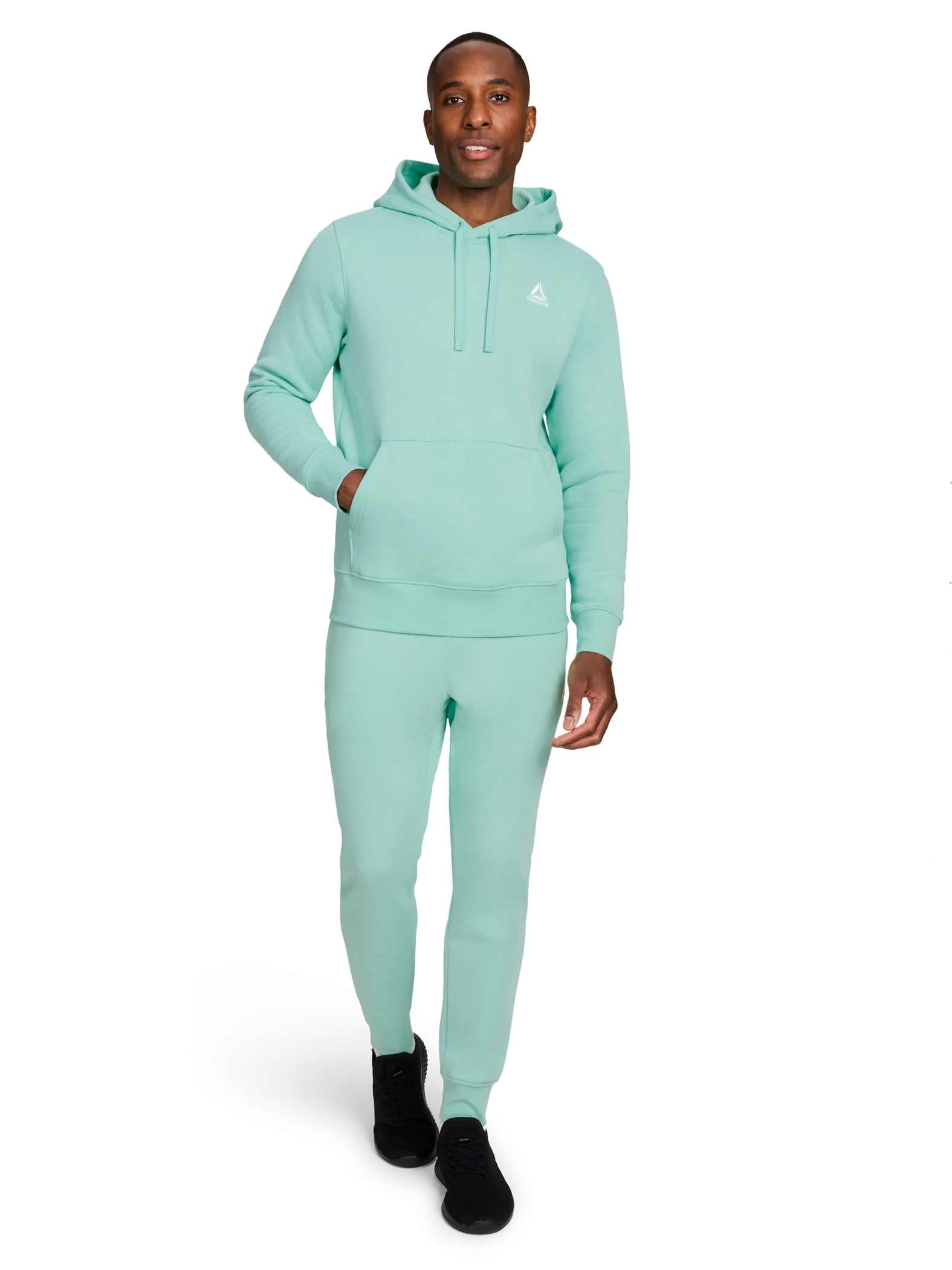 Reebok Men's and Big Men's Game Day Fleece Left Chest Hoodie, Sizes XS-5XL