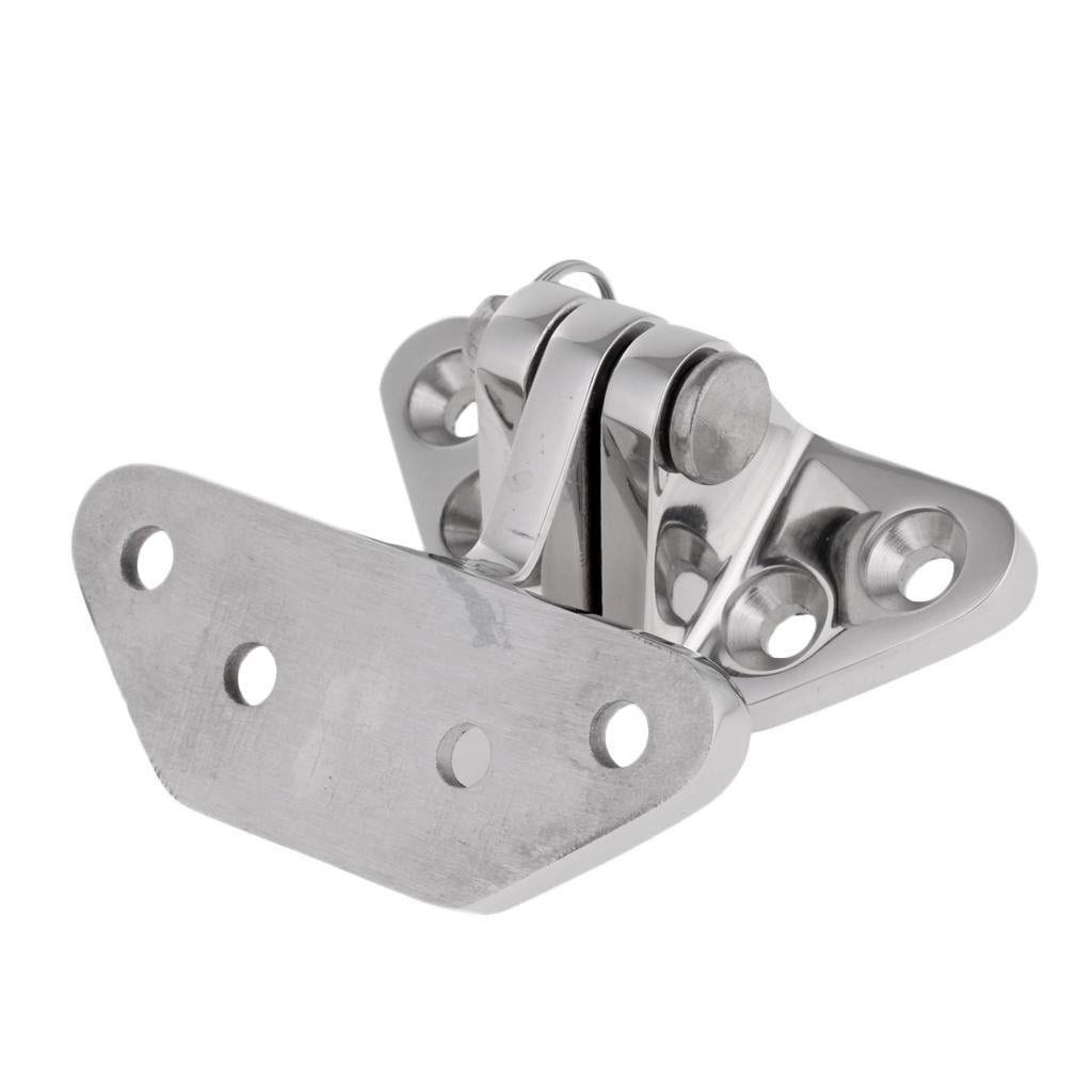 8Pcs Marine Grade Stainless Steel Boat Hatch Locker Hinge with Removable Pin 