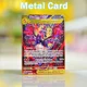 thumbnail image 5 of Card Metal Pokémon Letters Mewtwo Gx Pikachu Charizard Vmax Genga Arceus Golden Iron Playing Cards Anime Games Kids Toys, 5 of 5