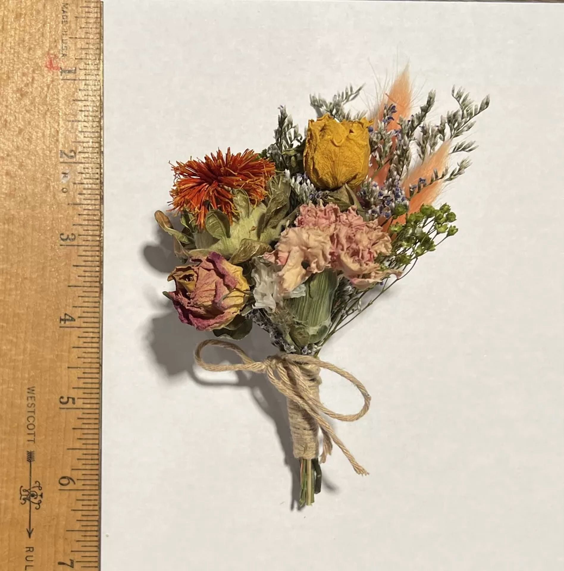 CIRCLE- Natural Dried Roses Flowers Floral Home Decor Crafting