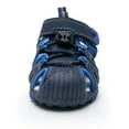 thumbnail image 3 of Apakowa Kids Boys Outdoor Athletic Sport Closed-Toe Sandals Boys Breathable Mesh Water Sandals Shoes （Color : Blue, Size : 11 LIttle Kid）, 3 of 7