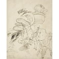 thumbnail image 3 of Raymond Lafage 12x14 Black Modern Framed Museum Art Print Titled - The Fall of Phaeton (C. 1680), 3 of 5