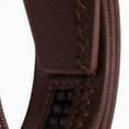 thumbnail image 4 of Jessboyy Men's Ratchet Belt Faux Leather Automatic Sliding Buckle No-Hole Adjustable Dressy Casual Work Golf Belts Coffee,Free Size, 4 of 5