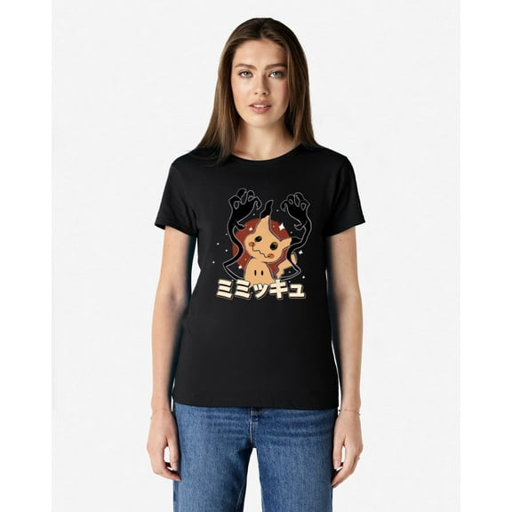 Mimikyu Ghost Unisex tee Grunge Streetwear, for men & women, up to size 5XL.