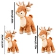 thumbnail image 2 of Jellycat Mitzi Reno Relleno Juguete Muñeca De Peluche Animal, Juguetes De Peluche Suaves De 50cm, 2 of 5