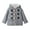 Grey, variant on XASZHN Kids Hooded Jacket Outerwear Duffle Zipper Winter Coat Grey 6-7 Years