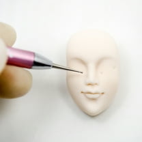 FUEENIRVA Cake Making Tool Fondant Shaping Dotting Tool Set Stainless Steel 5PCS