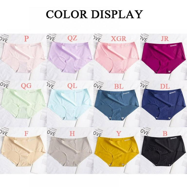 No Show Seamless Panties for Legging,Low Rise Hipster Underwear