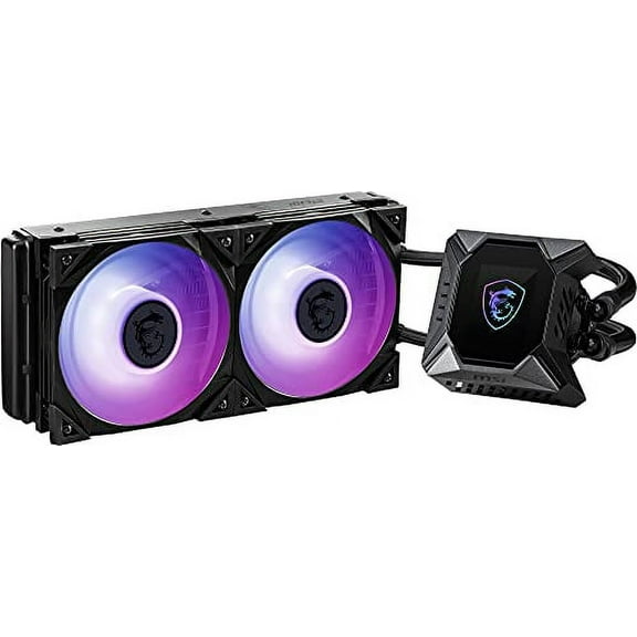 MSI MPG CORELIQUID K240 Simple water-cooled CPU cooler with LCD monitor ARGB compatible 240mm FN1561