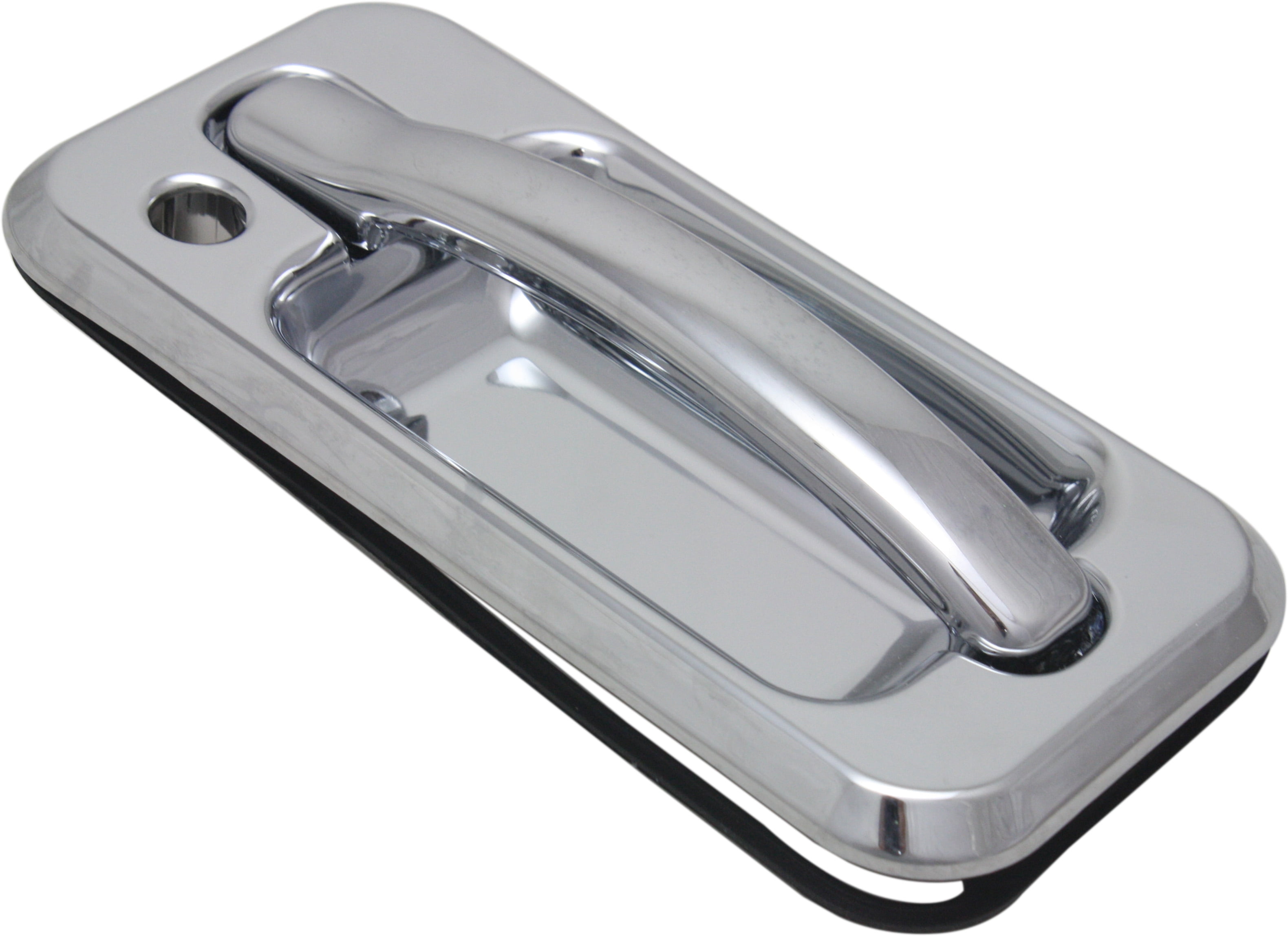 Replacement REPH462133C Exterior Door Handle Compatible with 2003-2009 Hummer H2 Front, Right Passenger Chrome