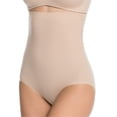 thumbnail image 3 of Bragas de mujer Calzoncillos sin costuras de cintura alta Braguita moldeadora de control de abdomen, Beige, XL-XXL Advancent AP002528-08, 3 of 6