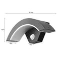 thumbnail image 5 of HESIGND Outdoor Wall Lamp Cast Aluminum Anthracite 18W LED Motion Detector IP65, 5 of 5