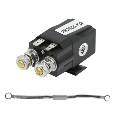 Relay Resistance for Club Car Golf Cart 48 Volt Solenoid & Precedent 102865901 1014947,1 x Relay 1 x resistance,black