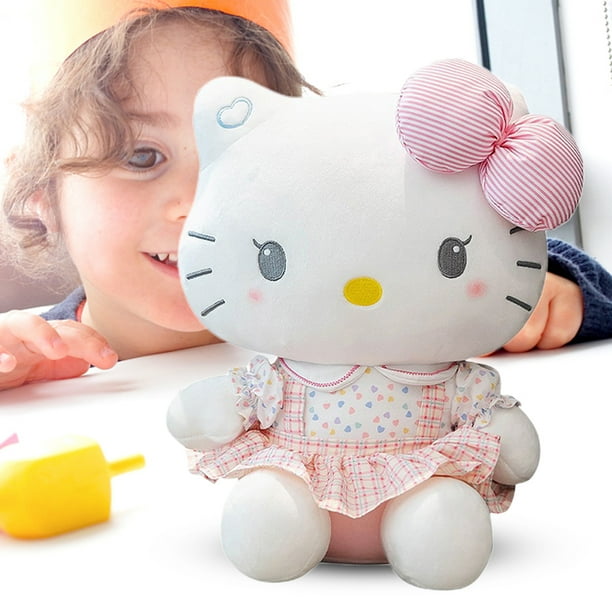 Munecos de peluche bonitos de 20cm 40cm para decoracion del hogar juguete de Hello Kitty Kawaii para ninos y ninas Hugtrwg Para estrenar Bodega Aurrera en linea