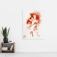 thumbnail image 2 of Cheret Lady With Masks Drawing Extra Large XL Wall Art Poster Print, 2 of 3