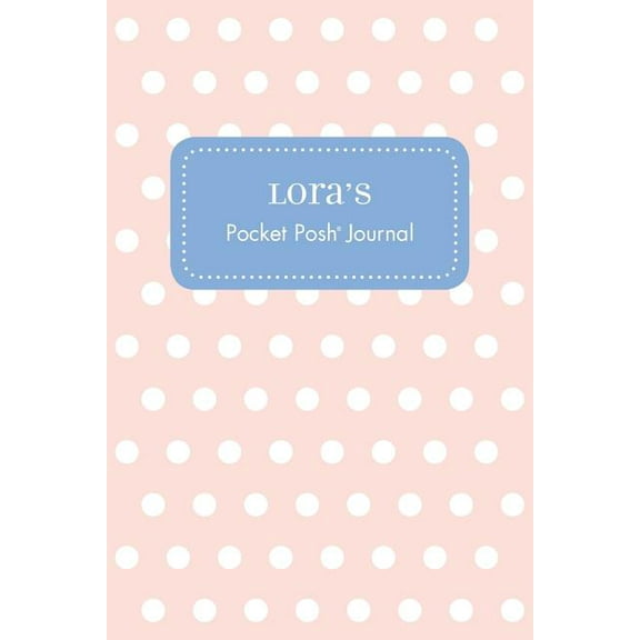 Lora's Pocket Posh Journal, Polka Dot, (Paperback)