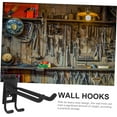 thumbnail image 4 of Garage Wall Organizer Heavy Duty Utility Hooks Large Size Long Lasting Tool and Ladder Storage Hanger, 4 of 8