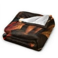 thumbnail image 3 of The Undertaker Blanket, Super Soft Throw Blanket, Cozy Flannel Blankets For Boys Girls, Warm Blankets For Couch Sofa Bed, 50"X40", 3 of 9